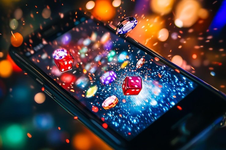 Pengguna mengakses layanan dukungan teknis melalui smartphone dengan antarmuka mobile yang optimal